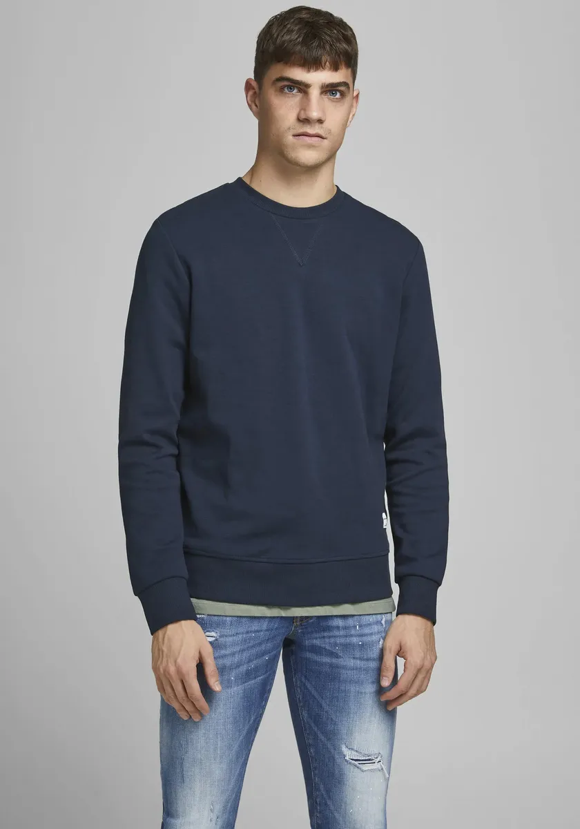 

Толстовка Jack & Jones "BASIC SWEAT", цвет морской волны