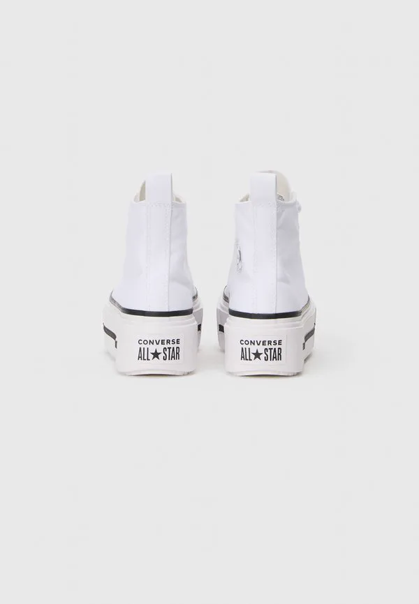 Кроссовки chuck taylor all star lift double stack унисекс Converse, White/Black/Egret — фото 3
