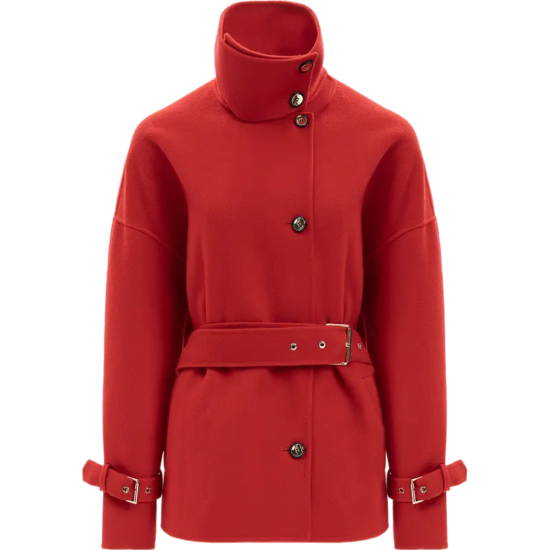 

PINKO Куртка женская Red Stand Collar Moderate