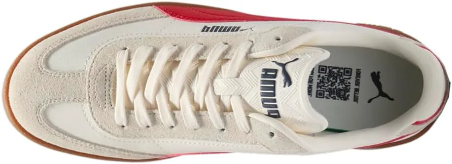 

Кроссовки PUMA Mens Club II Era, слоновая кость/красный/темно-синий
