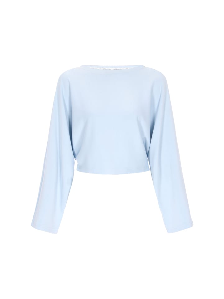 

DreiMaster Женская блузка светло-голубого цвета