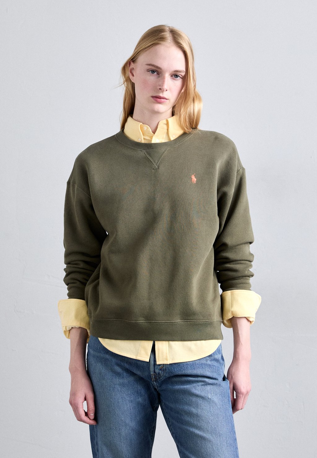 

Толстовка LONG SLEEVE Polo Ralph Lauren, зеленый
