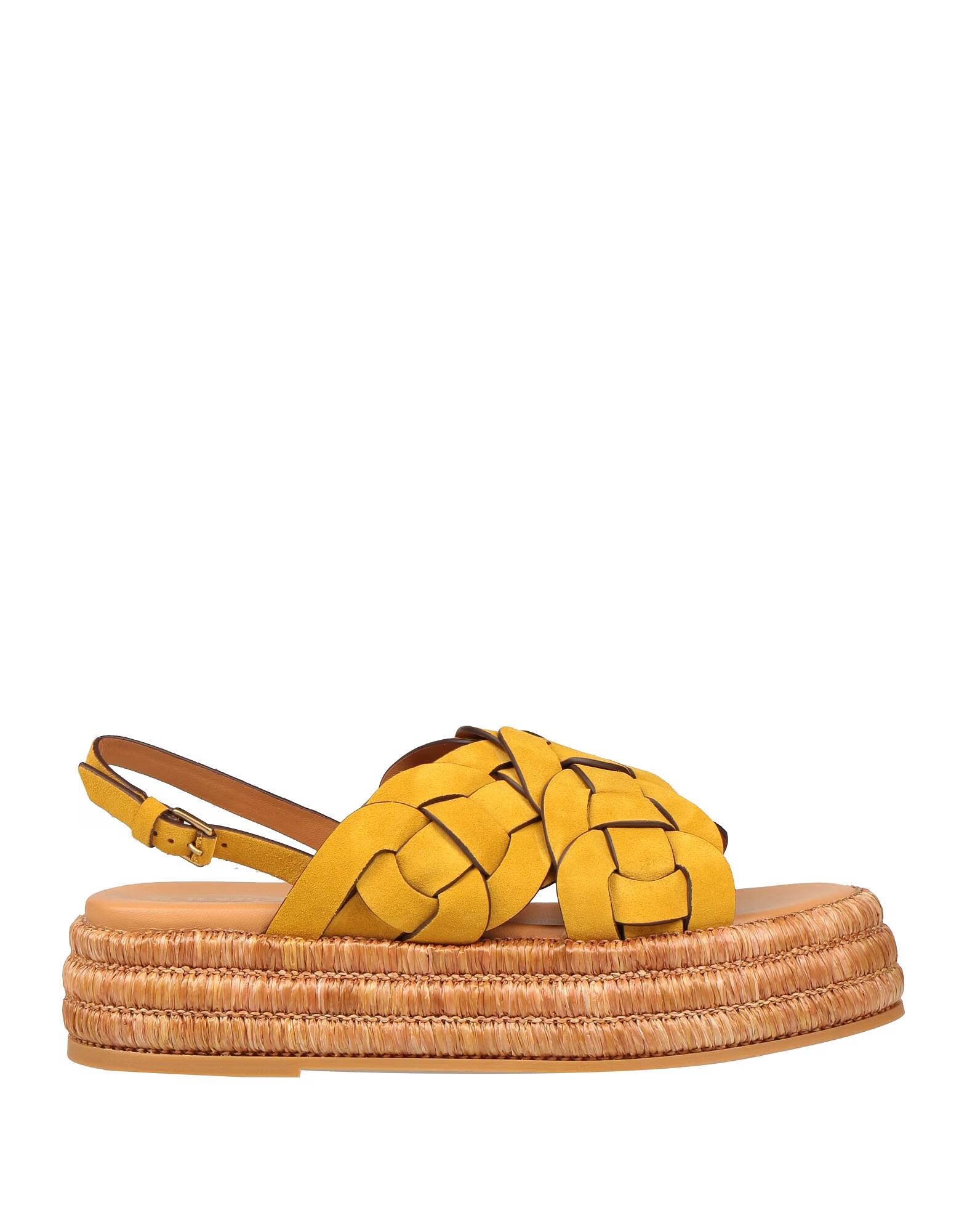 Эспадрильи Tod'S, горчичный