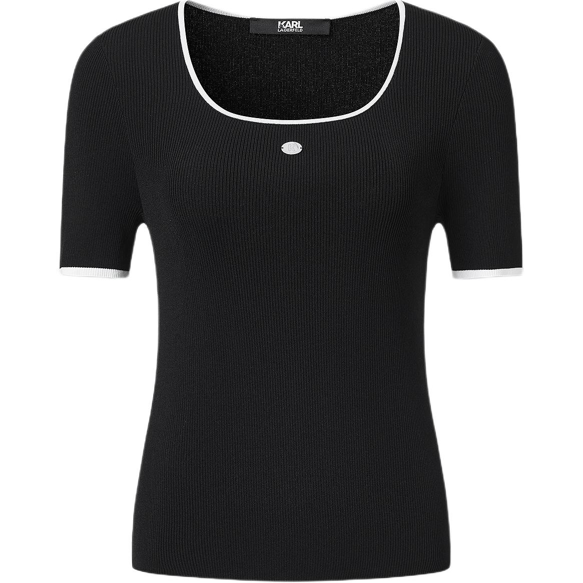 

KARL LAGERFELD / Karl Lagerfeld Jeans KARL LAGERFELD SS25 Топ Женский Black