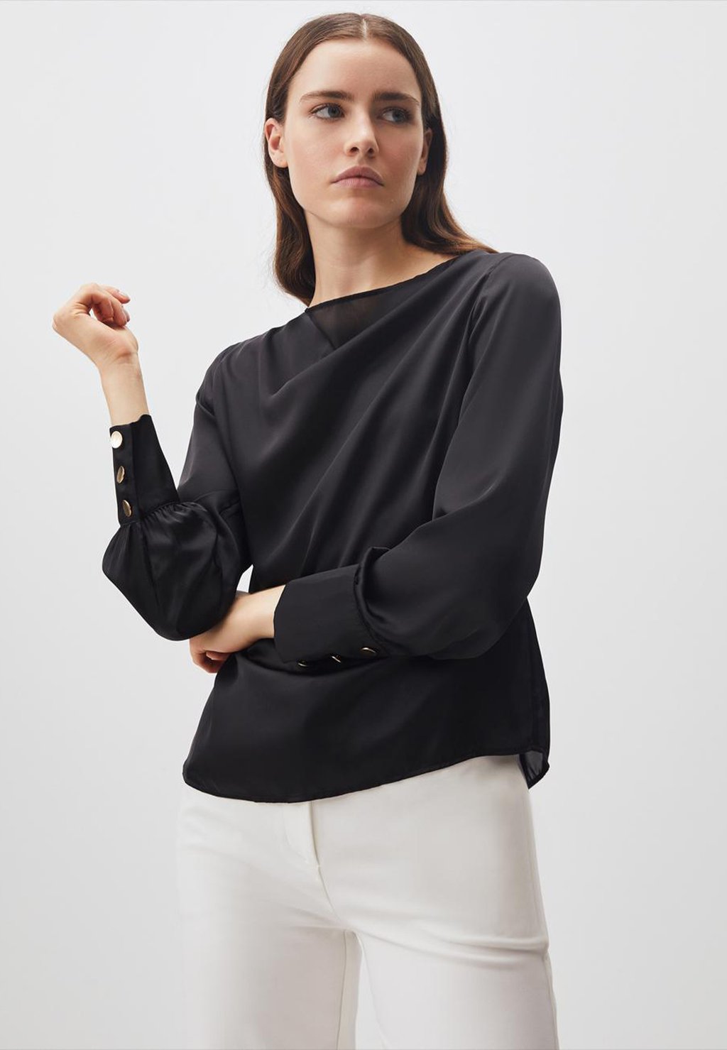 

Блуза BOAT NECK LONG SLEEVED Jimmy Key, черный