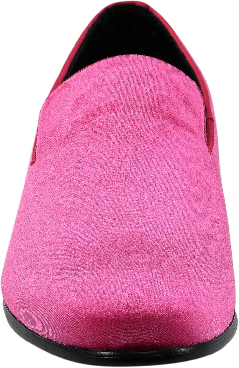 Лоферы вельветовые Amali, Pink Fuchsia (Aries) — фото 4