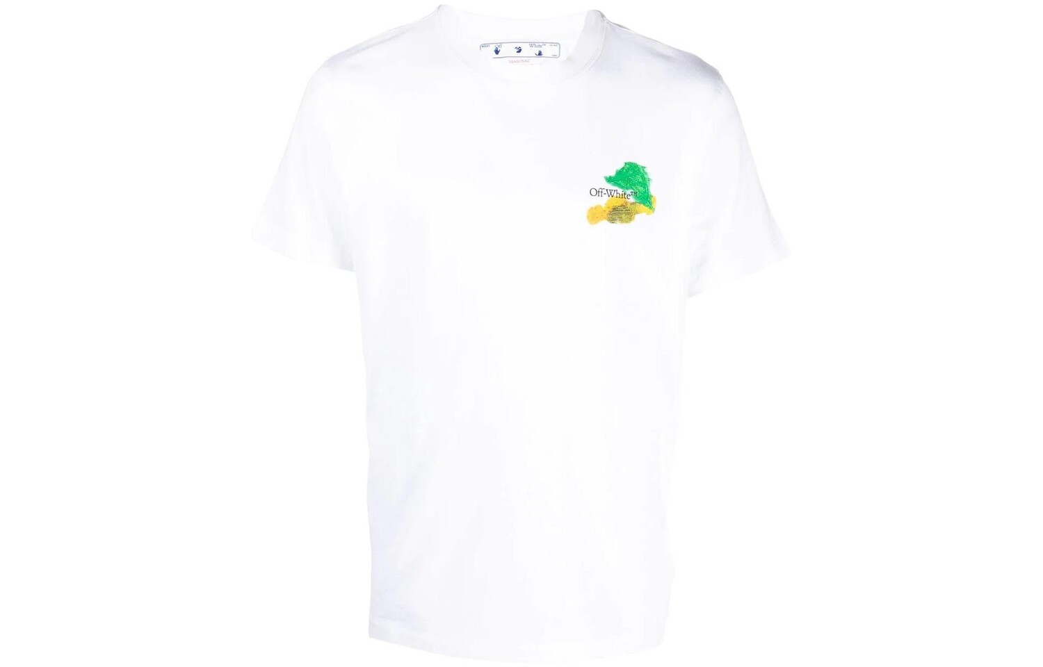 

Футболка Brush Arrows Slim Skate S/S Off-White, белый