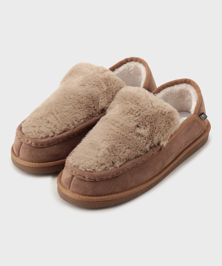 Туфли-имитации из искусственной овчины MEI Tk.TAKEO KIKUCHI, Camel Brown (041)