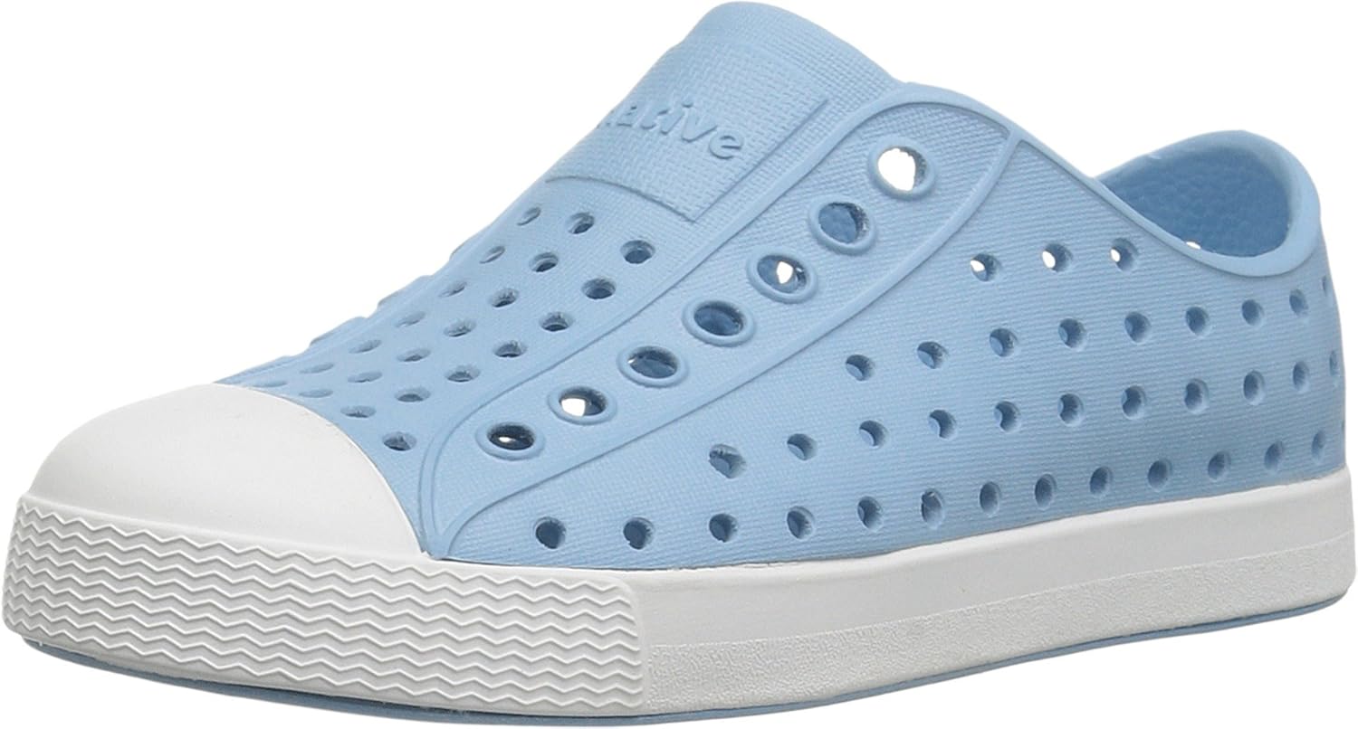 

Кроссовки Native Shoes Jefferson для взрослых, легкие, унисекс, белый/голубой/небесно-голубой