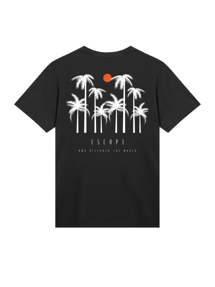 

Футболка Escape Discover the World Palm Trees черного цвета F4NT4STIC, Черный, Футболка Escape Discover the World Palm Trees черного цвета F4NT4STIC