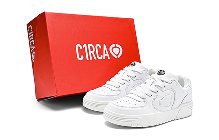 

Кроссовки C1RCA Skateboarding Shoes Men Low-top White, белый