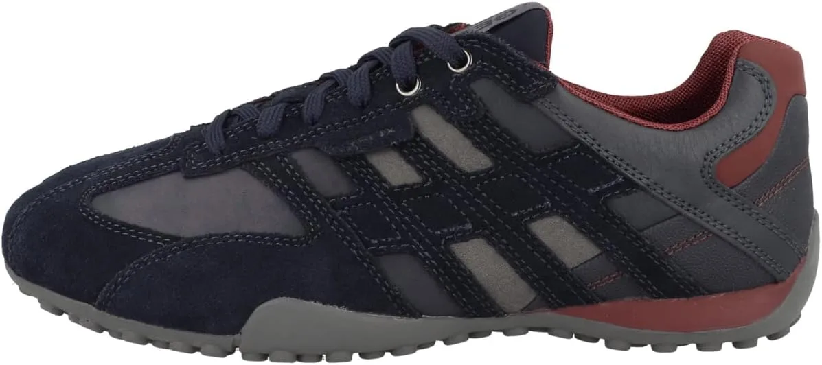Кроссовки Geox Boys' Uomo Snake K Trainers, темно-синий