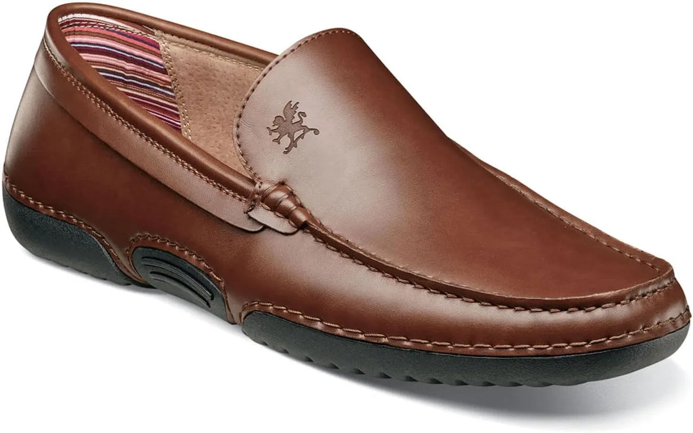 Мужские слипоны Stacy Adams Del, лоферы для водителей, Brown — фото 2