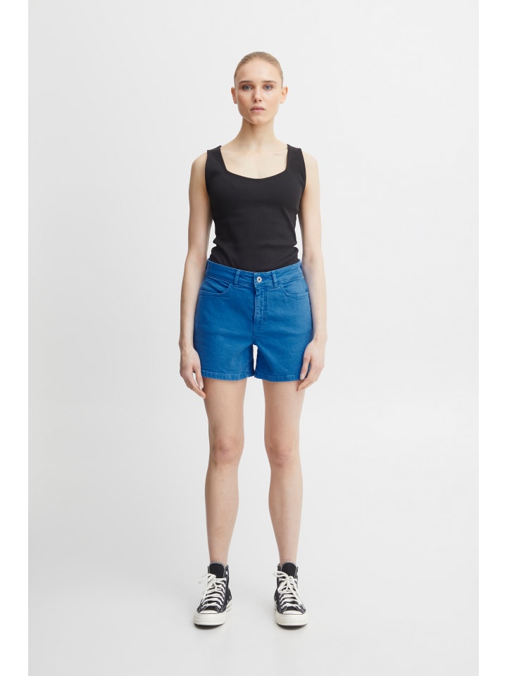 

ICHI Джинсовые шорты IHCENNY, стандартный крой, синего цвета (образец)