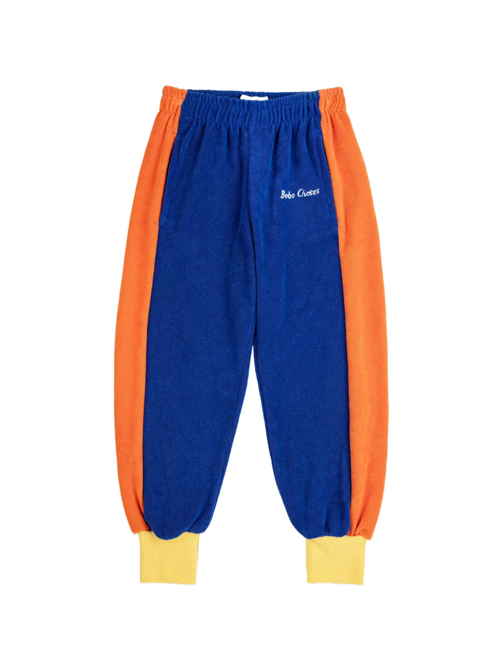 

Брюки с контрастными вставками Bobo Choses, синий