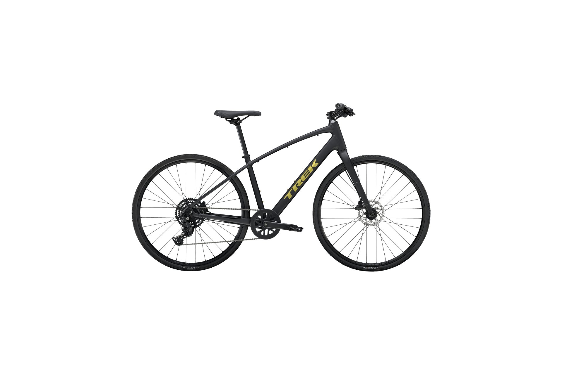 

Кроссовый велосипед Trek FX 2 Gen 4 - 28 дюймов - Diamant - 2025, цвет Schwarz|Matte Trek Black