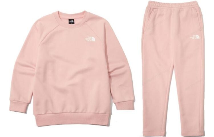 

Детская повседневная спортивная одежда The North Face, розовый