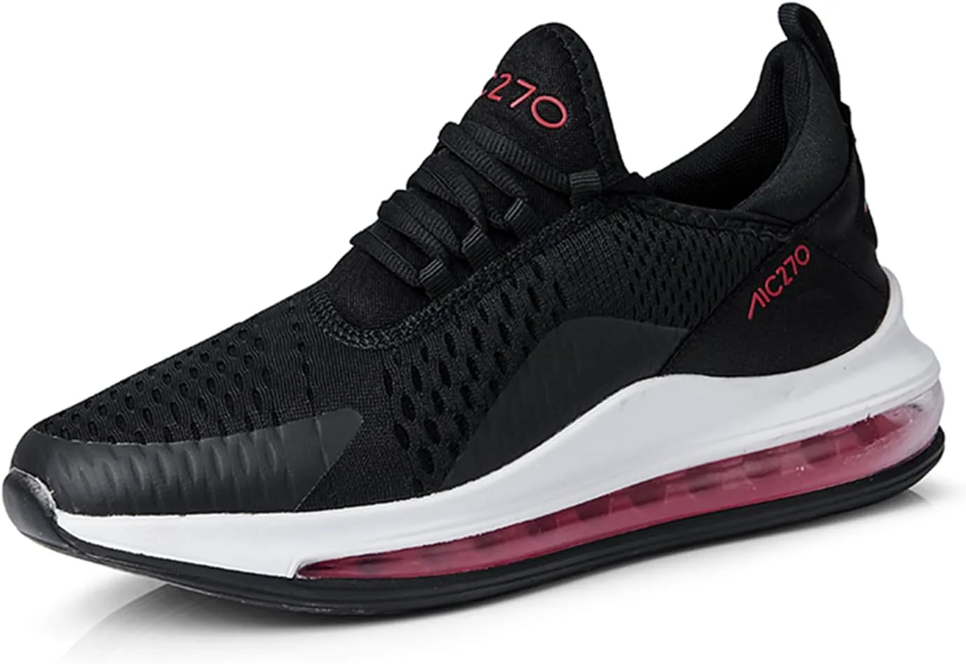 

Мужские дышащие кроссовки для ходьбы, тенниса, бега, спортзала и повседневной моды, легкие REXSVAN, черный/красный