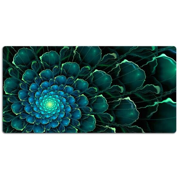 

Настольный коврик Tulup Grüne Blume, 90x45x1 см, зеленый