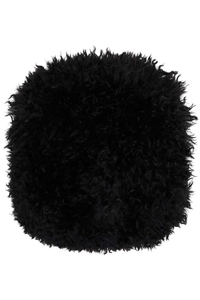 

Эксклюзивная муфта-грелка для рук из искусственного меха от Ssense Anna Sui, черный