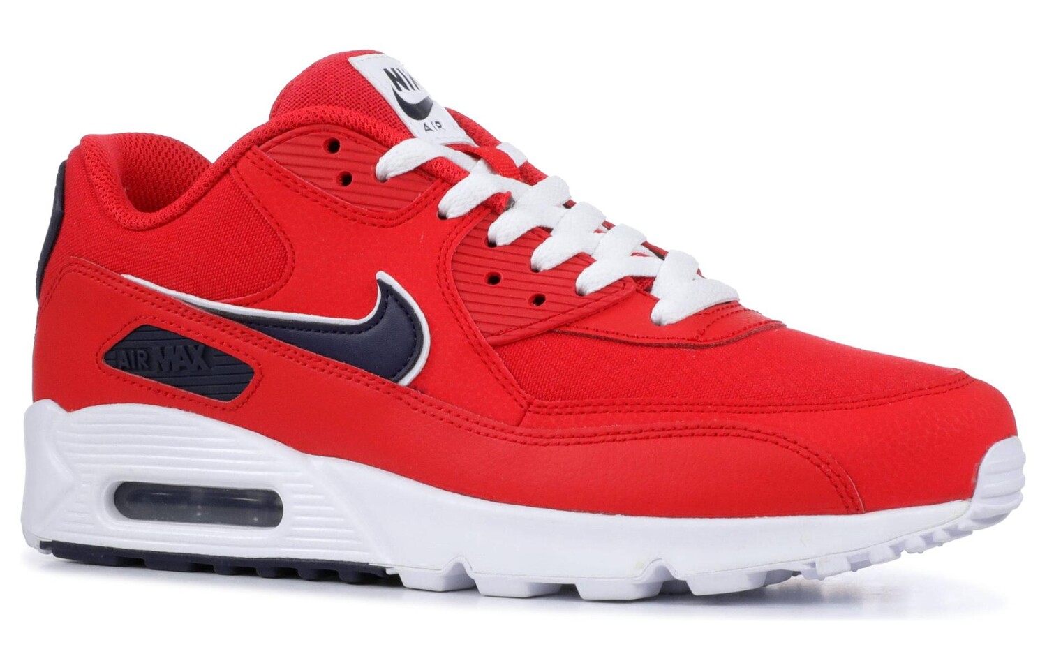 Кроссовки Nike Air Max 90 University Red, красный — фото 4