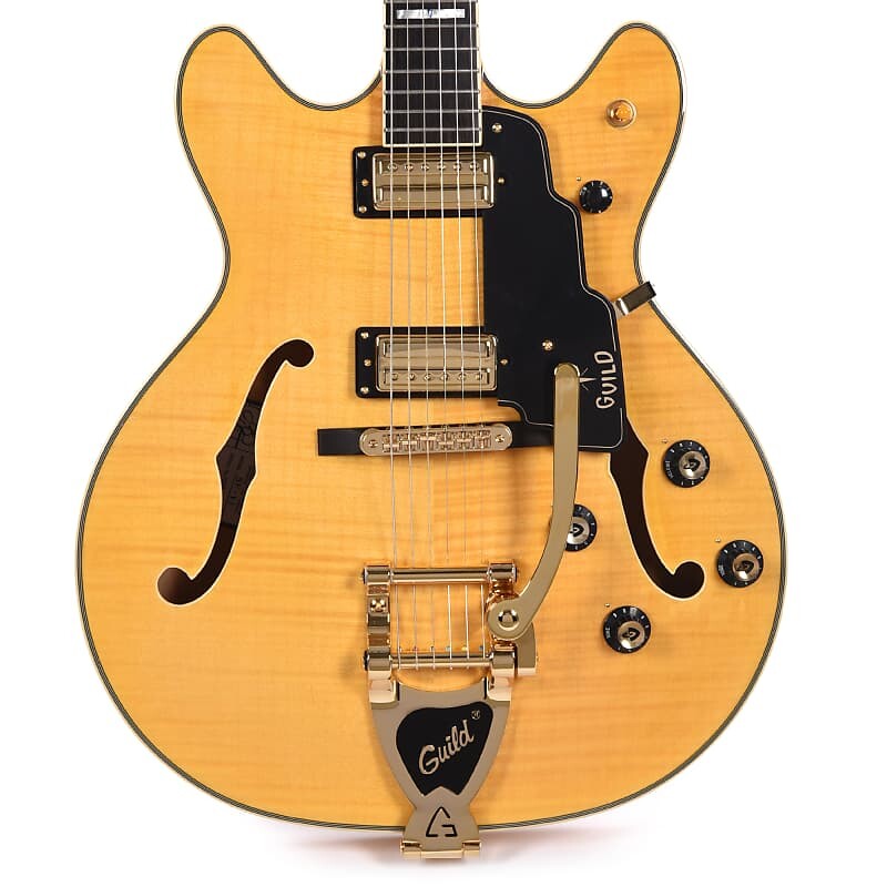 

Электрогитара Guild Starfire VI Newark Flame Maple Blonde