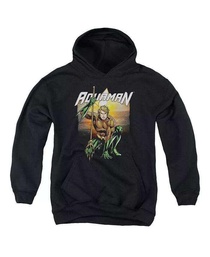 

Толстовка с капюшоном Boys of America Youth Beach Sunset Pull Over / Толстовка с капюшоном Justice League, черный