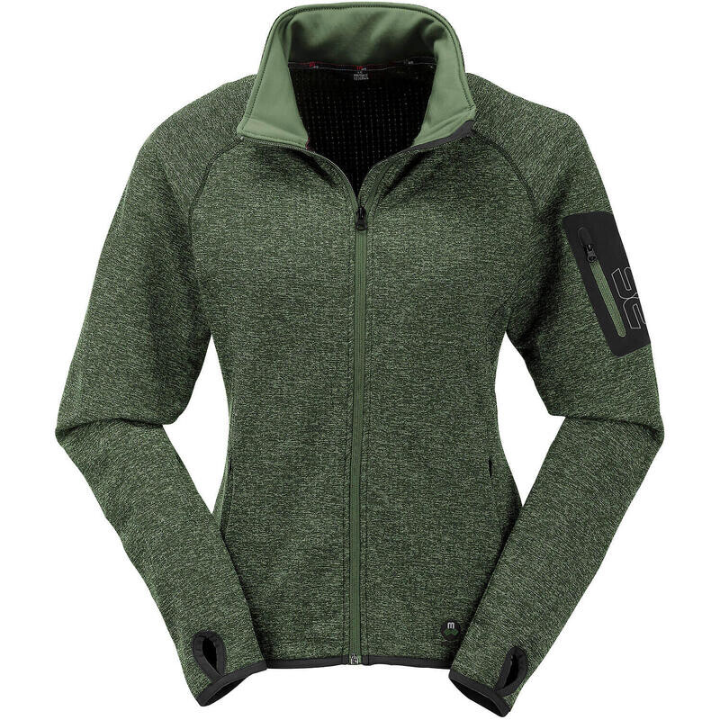 

Куртка флисовая Maul Sport, цвет grün/schwarz