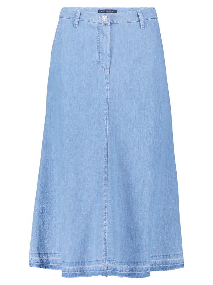 

Юбка длиной до колена Betty Barclay, цвет light blue denim