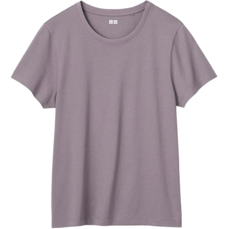 Футболка с втачным рукавом SS26U UNIQLO, Cyan Purple