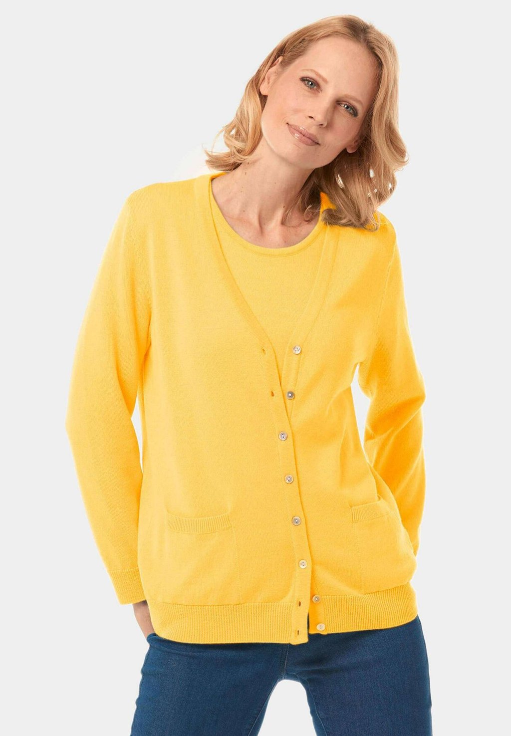 

Кардиган SET GOLDNER, желтый