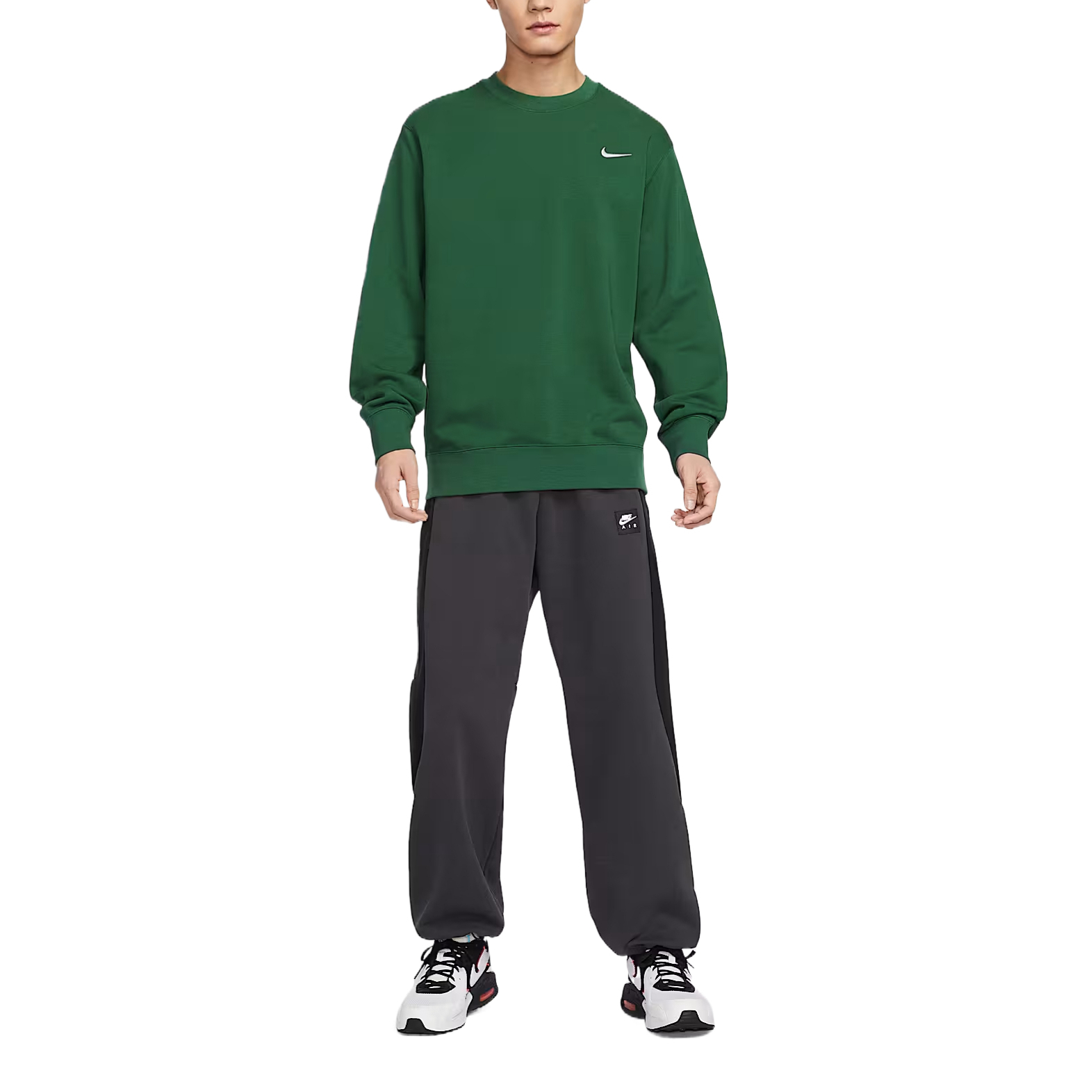 Nike Толстовка SS25 мужская Canyon Green — фото 4