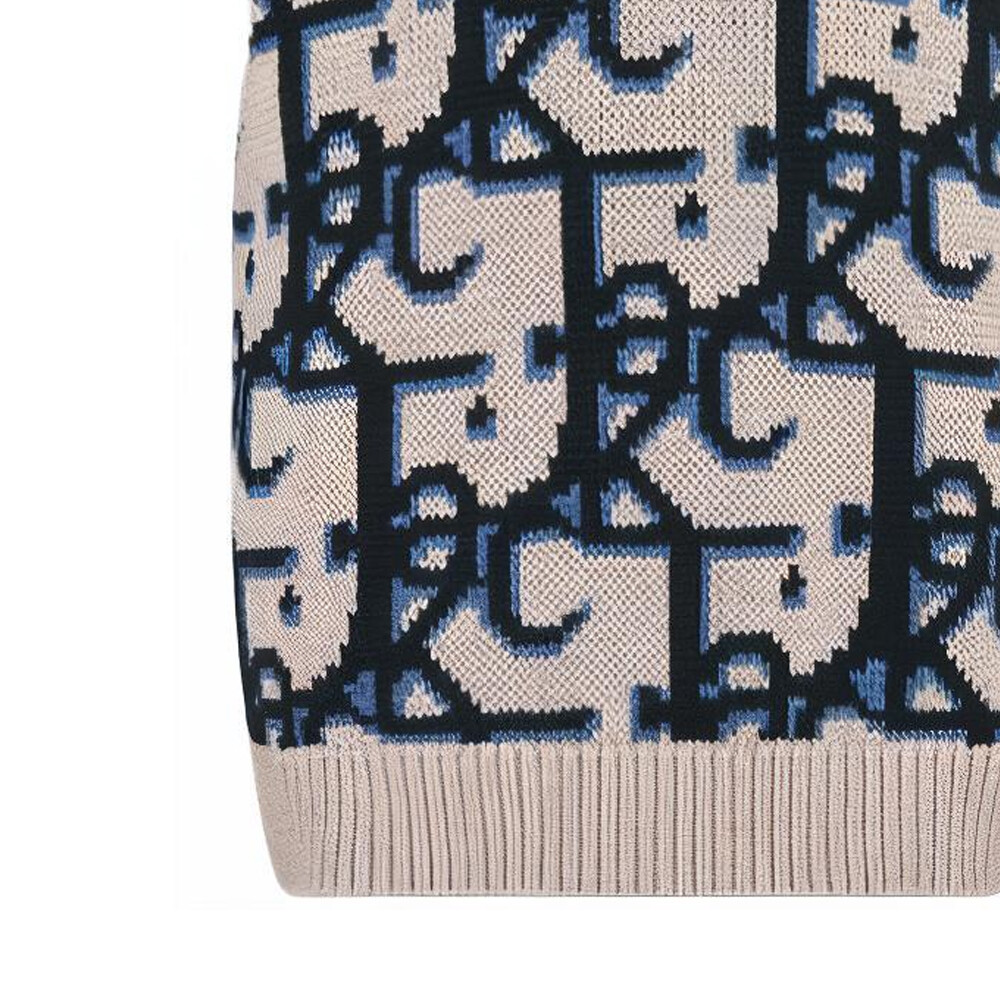 Travis Scott Quarterly Новые продукты Жилет мужской бежевый Dior, бежевый — фото 4