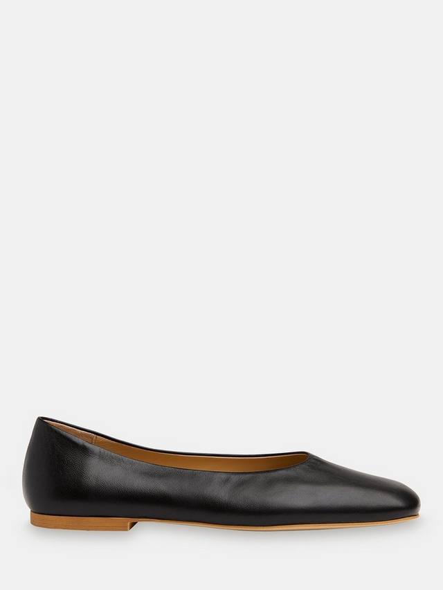 Чистые кожаные балетки Whistles, Black