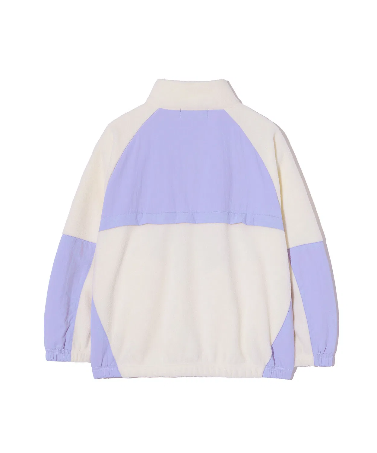 Детская флисовая куртка на молнии Brownbreath Kids цвета айвори — фото 3