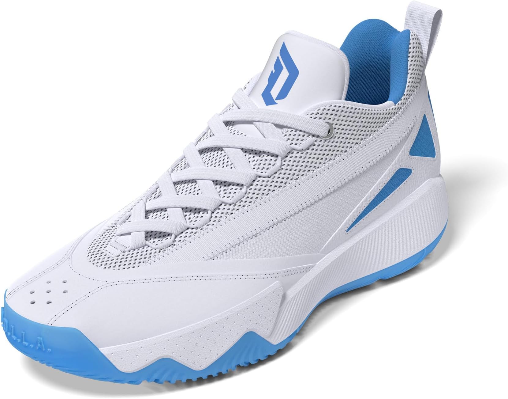 

Кроссовки adidas Dame Certified 2, цвет White/Blue Burst/Silver Metallic