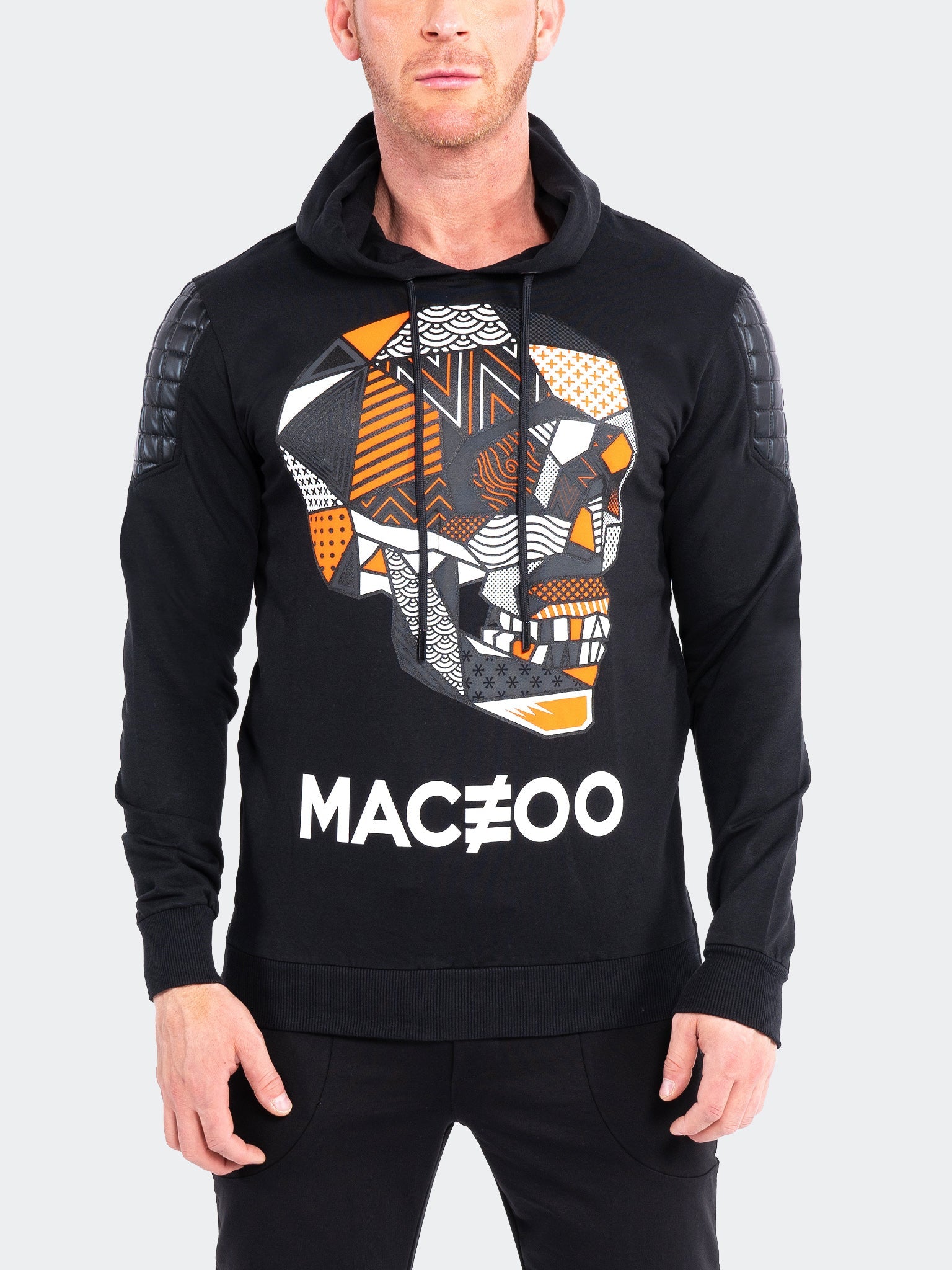 

Свитер Череп Черный MACEOO