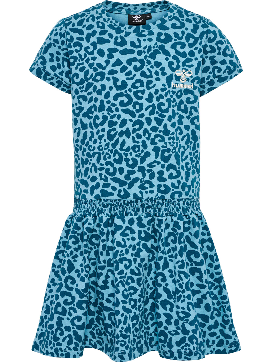 

Платье Hummel S/S Hmlflowy Aop Dress S/S, цвет BLUE CORAL