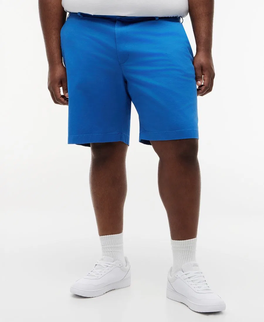 Мужские шорты Big Denton Essential Twill длиной 9,5 дюймов Tommy Hilfiger, Blue Orbit