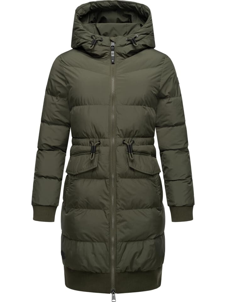 

Пуховик ragwear Briosh, цвет dark olive