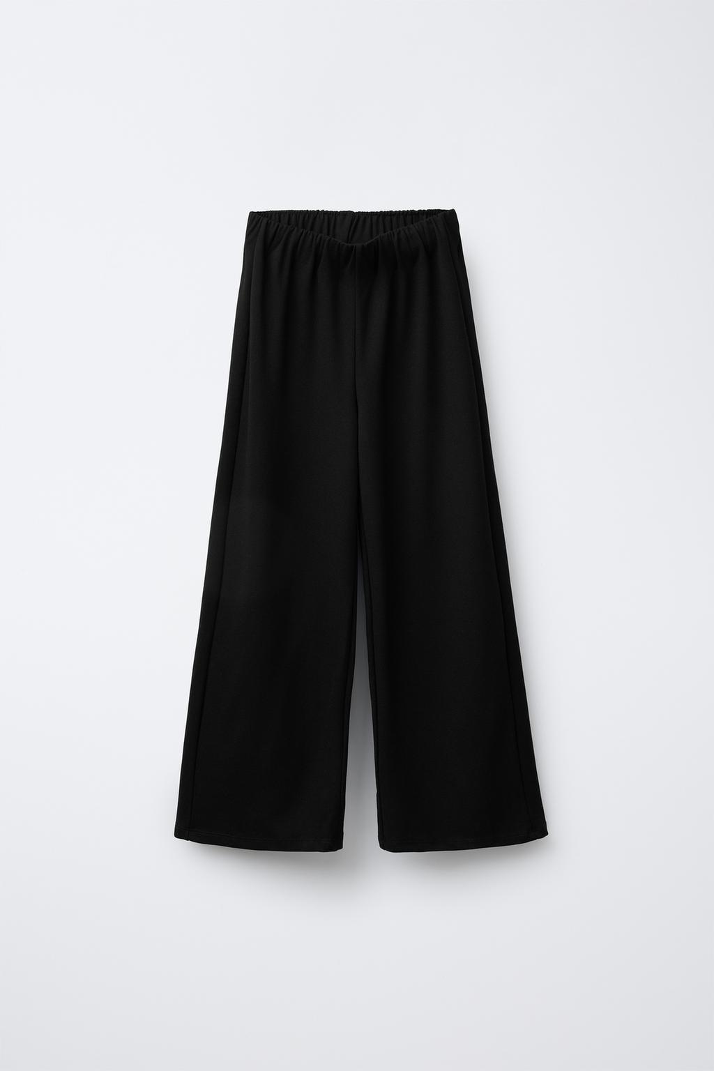 

Брюки -кюлоты ZARA, черный
