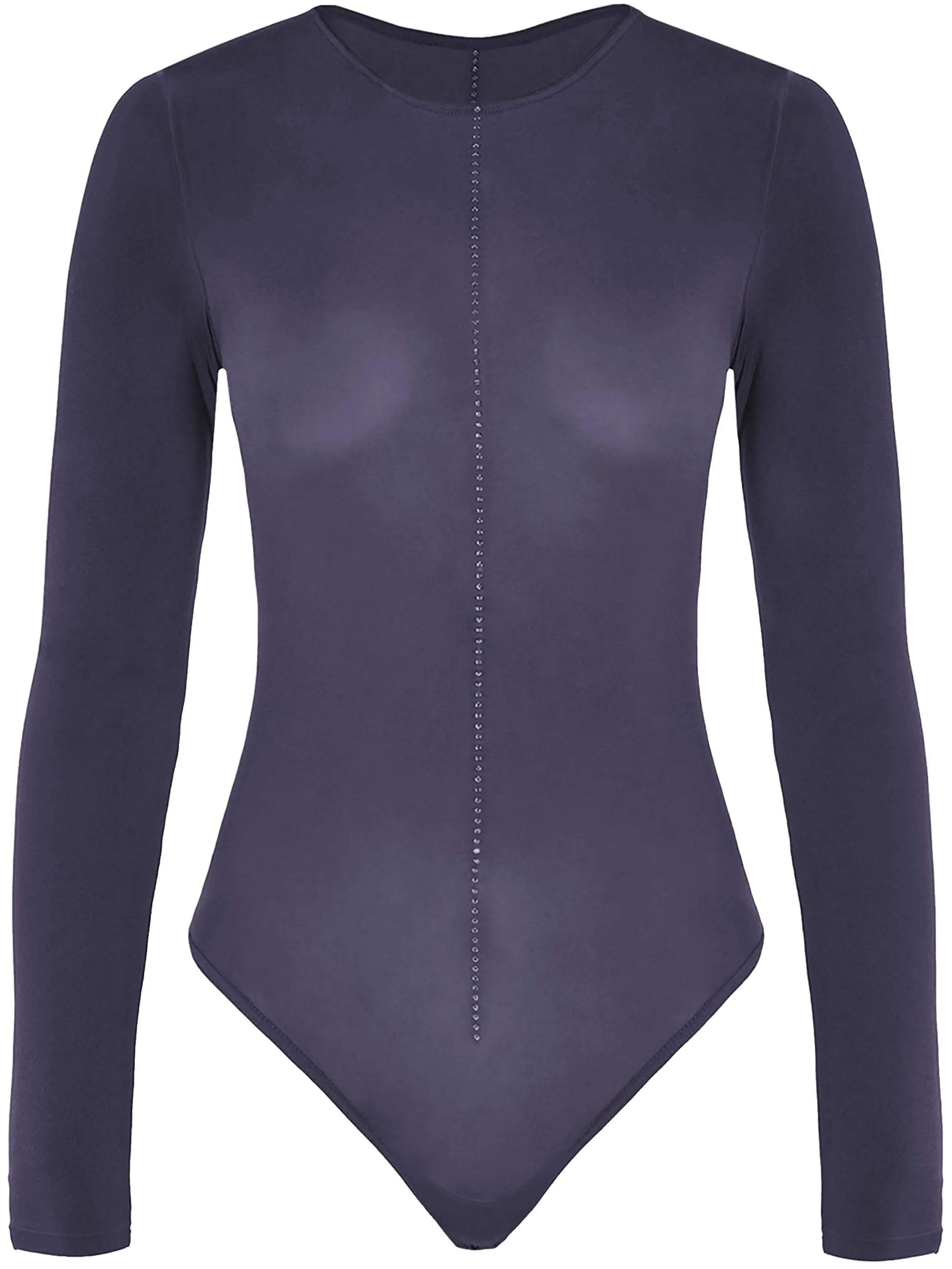 

Боди с кристаллами Wolford, фиолетовый