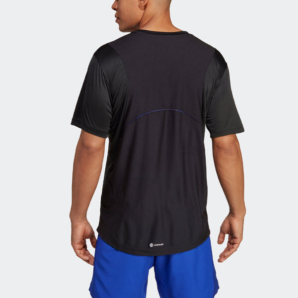 Футболка adidas HIIT Base Training Tee 'Black', черный — фото 3