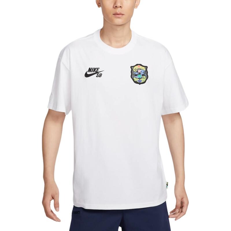 

Футболка SB Olympics 2024 Agnostic Nike, белый