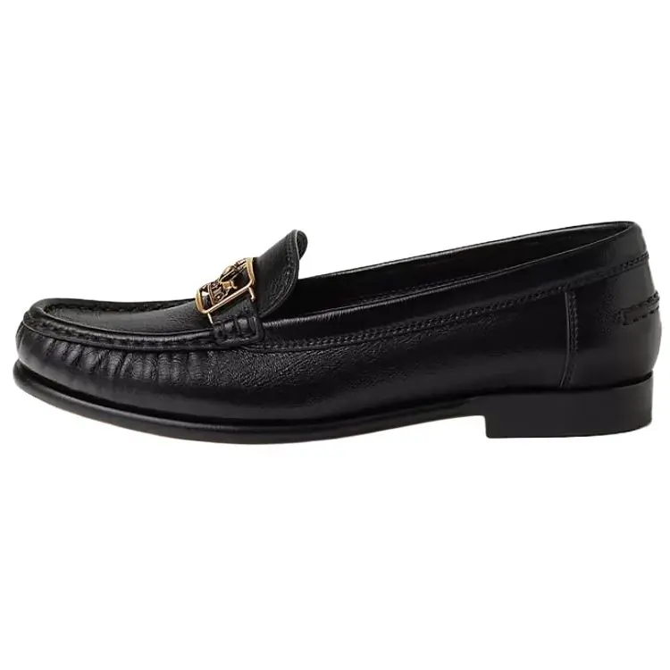 HERMES Лоферы женские Kessy черные
