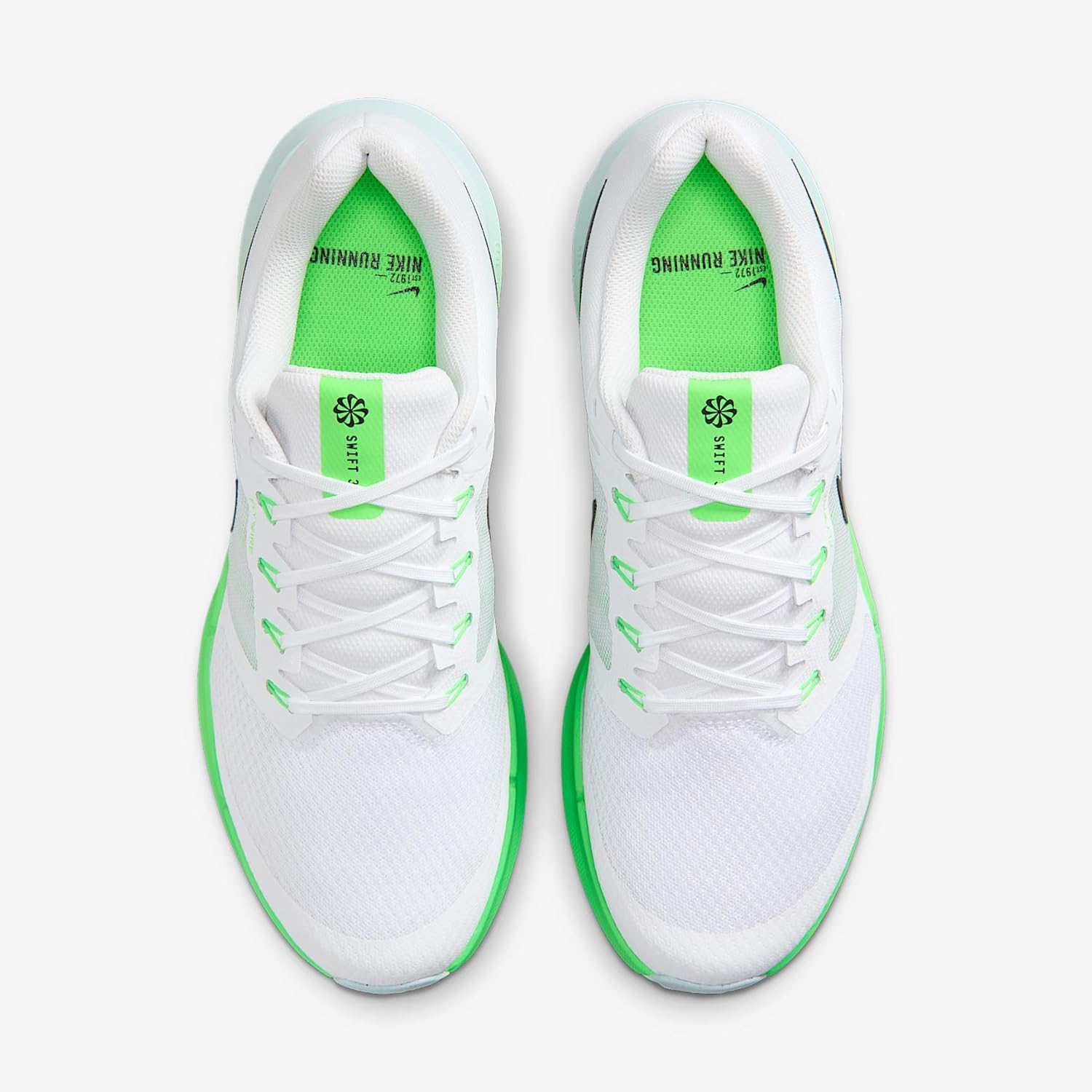 Мужские кроссовки для бега по шоссе Nike Run Swift 3, белый/синий — фото 4
