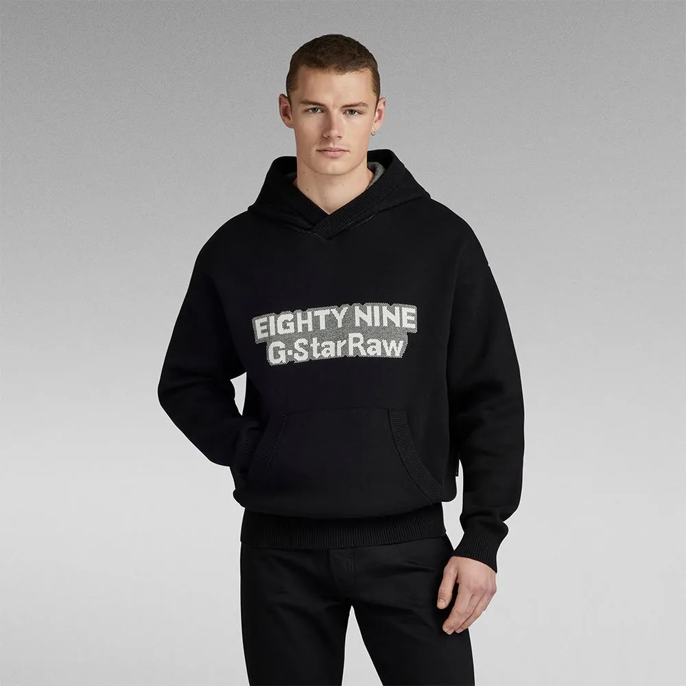 

Худи G-Star Graphic Loose, черный