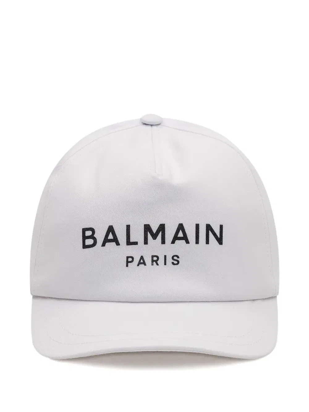 Бейсболка с вышитым логотипом Balmain Kids, белый