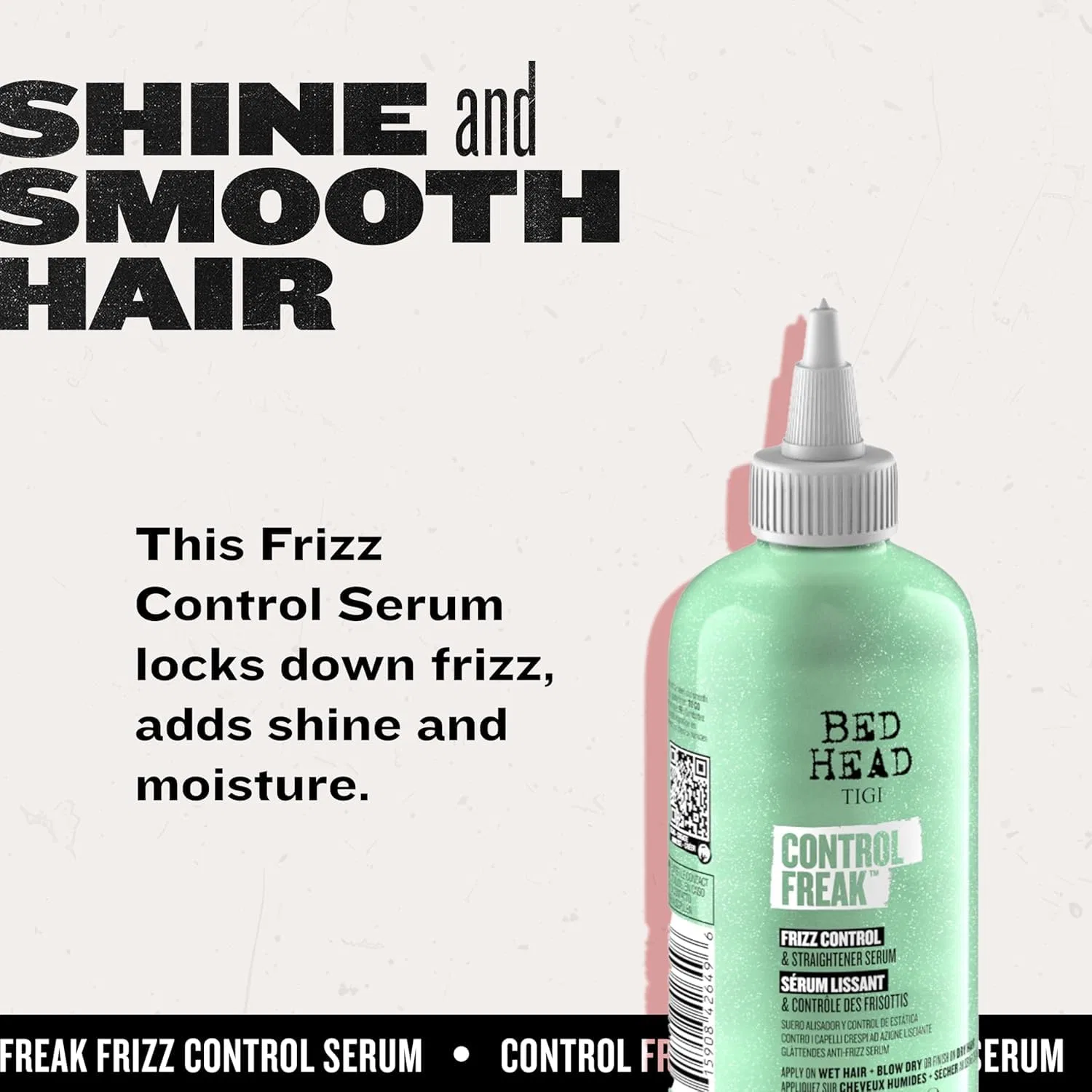 Сыворотка-выпрямитель против пушистости «Control Freak Serum» от BED HEAD by TIGI, 250 мл Tigi — фото 4