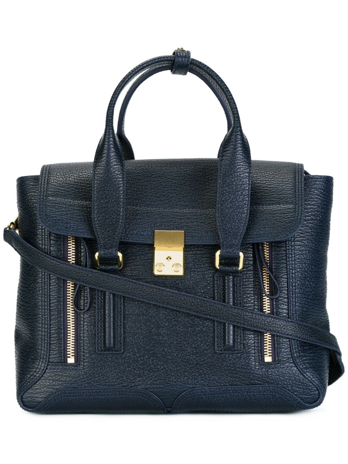 

3.1 Phillip Lim средний сэтчел 'Pashli', синий
